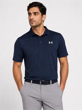 Under Armour Navy Performance Polo Shirt – Men’s XL